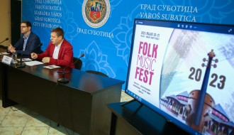 Najava muzičkog festivala „Folk music fest“