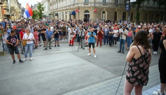 Protest "Subotica protiv nasilja" #1