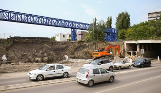 Radovi na rekonstrukciji podvožnjaka kod Nove opštine (27. jun)