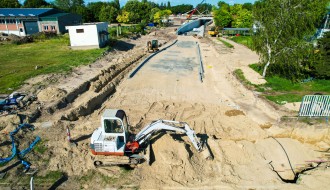 Radovi na izgradnji obilaznice od Bajnatske do Javnih skladišta (29. jun)