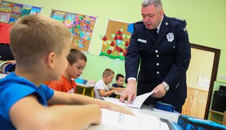 Načelnik subotičke policije u poseti osnovcima
