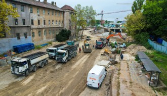 Radovi na rekonstrukciji podvožnjaka kod Nove opštine (10. oktobar)