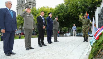 Obeležavanje Dana oslobođenja Subotice od fašizma, polaganje venaca na Spomenik žrtvama fašizma