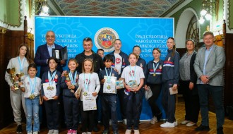 Prijem kod gradonačelnika Bakića za takmičare KK "Spartak Enpi"