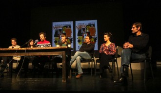 Najava premijere "Strah i prezir u Subotici" pozorišta Deže Kostolanji (R: Boris Kučov)