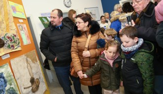 Izložba dečjih slikarskih i vajarskih radova polaznika Edukativnog centra "Th!nk"