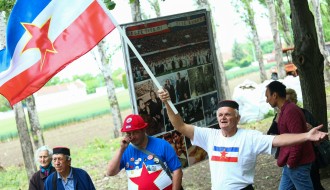 Proslava Praznika rada u Mini Jugoslaviji i otkrivanje spomenika Jovanu Mikiću