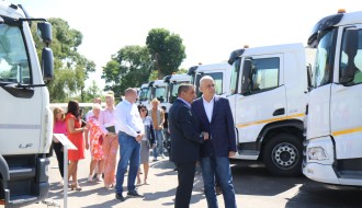 Obilazak nove radne opreme i vozila u JKP "Čistoća i zelenilo"