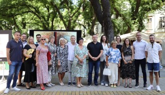 Izložba radova umetnika iz Srbije i regiona sa Likovne kolonije „Vidovdan 2024“