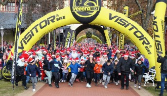 Trka Deda Mrazova na Paliću