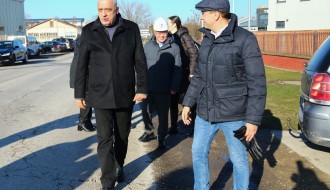 Obilazak početka radova na izgradnji kanalizacione mreže u okviru projekta "Čista Srbija" (Futoška ulica)