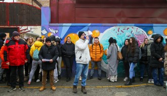 Protest ispred Politeničke škole