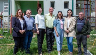 Obilazak radova na rekonstrukciji Kulturnog centra "Deže Kostolanji"