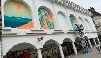 Oslikavanje "Beograđanke" - 4. dan radova