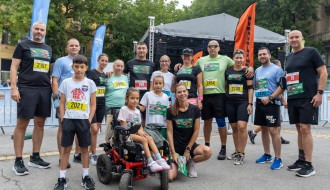 8. Subotički polumaraton - zagrejavanje, početak trke i doček finišera