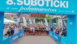 8. Subotički polumaraton - iz ptičje perspektive