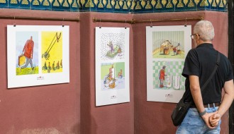 Izložba karikatura MIlenka Kosanovića povodom 80 godina kolonizacije iz Drežnice u Bajmok