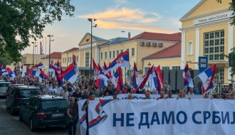 Protest "Subotica protiv blokada"