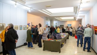 Godišnja izložba "Moj svet" korisnika Dnevnog boravka za odrasle "Kolevka"