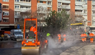 Radovi na rekonstrukciji Ulice Vuka Karadžića