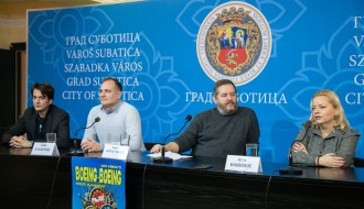 Najava premijere predstave „Boing-Boing” Drame na mađarskom jeziku