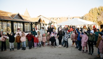 Novogodišnji vašar na Ergeli Kelebija sa David-Jovanom i Su maskotama