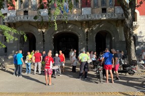 Protest vlasnika električnih bicikala - 4. dan