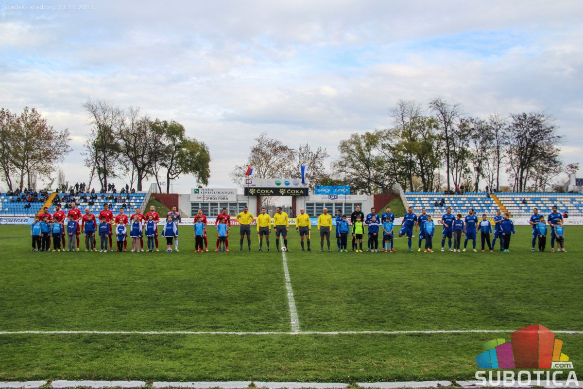 FOTO] Fudbal: Spartak - Radnički (Niš) - Gradski stadion (23. novembar  2013.)