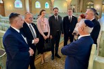 Polaganje venaca povodom godišnjice deportacije Jevreja u koncentracione logore širom Evrope